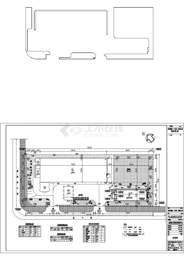某现代标准框架宿舍楼工程结构设计施工CAD图纸-图一