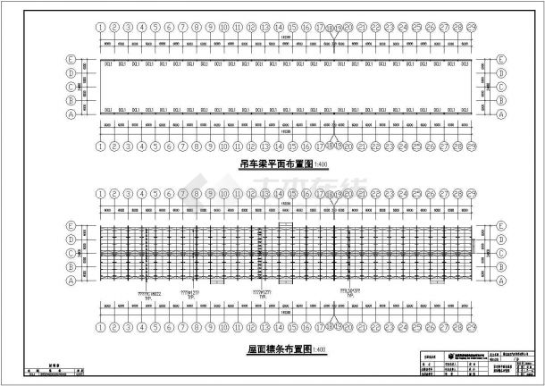 某现代标准湖北鑫龙汽配有限公司工程设计施工CAD图纸-图一