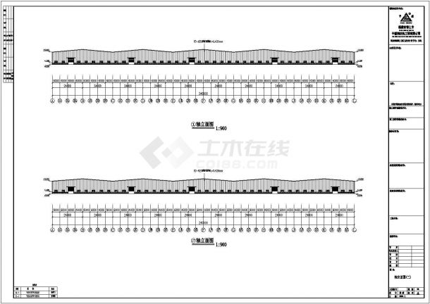 某现代标准某公司投资石材钢结构工程设计施工CAD图纸-图二