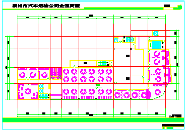某市汽车运输公司全套CAD设计方案图纸 (带效果图)_图1