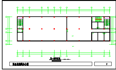 某小型办公楼建筑设计施工CAD图纸_图1