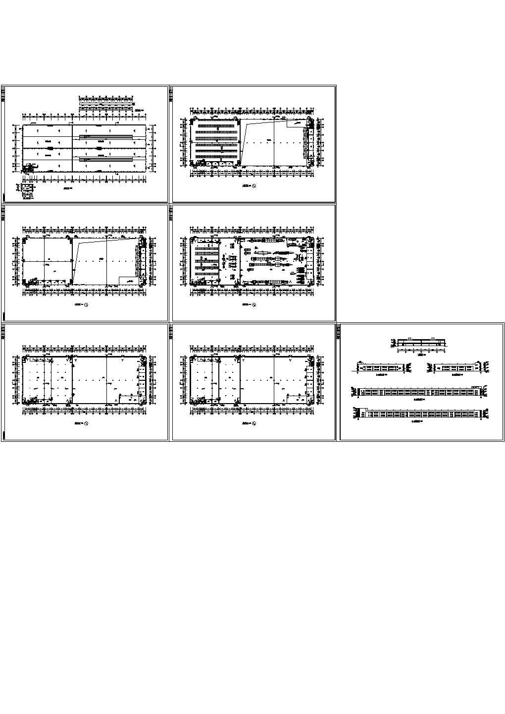 厂房设计_某现代标准宁波某公司二期厂房建筑设计详细施工CAD图纸