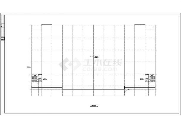 厂房设计_某现代标准五金公司厂房建筑设计详细施工CAD图纸-图二