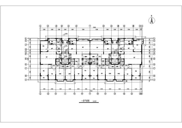 住宅设计_3栋9层小高层住宅扩初设计CAD图-图二