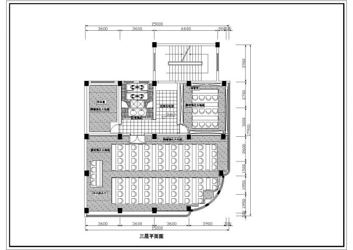 经典住宅室内装修设计施工CAD规划图_图1