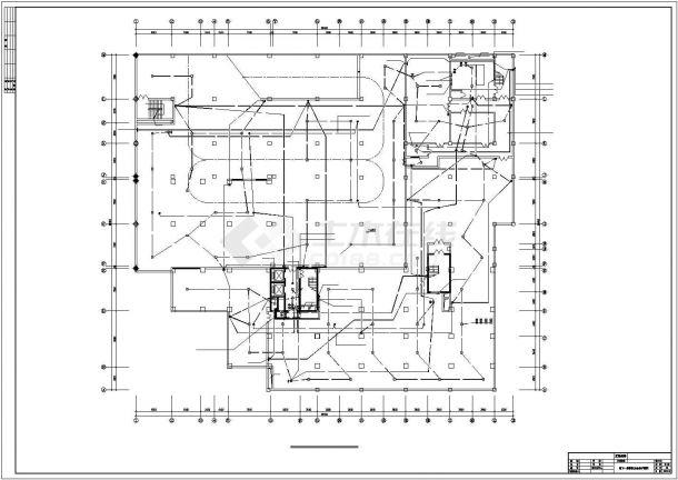 高层商场综合楼电气施工全套图纸设计-图二