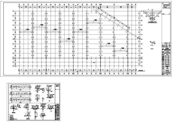 某标准现代公司车间吊车梁系统工程设计详细施工CAD图纸_图1