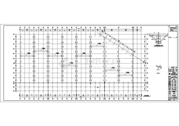 某标准现代公司车间吊车梁系统工程设计详细施工CAD图纸-图二