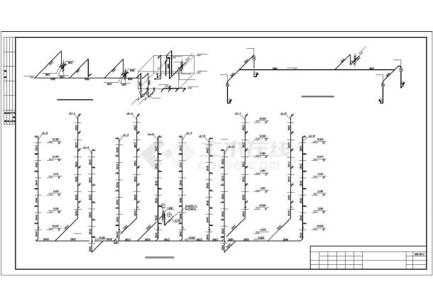 某六层住宅给排水全套设计CAD图纸设计.dwg-图二