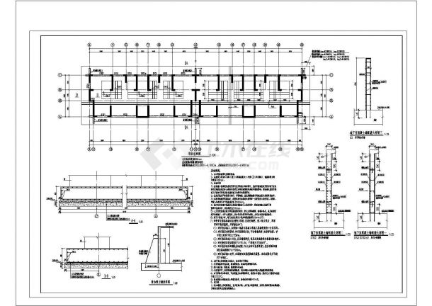 土木工程毕业设计_【土木工程毕业设计】【18层】8238平米18层纯剪力墙住宅（计算书、施组、结构图）.cad-图二