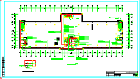 北京某三甲医院综合楼强电设计cad施工方案图纸-图二