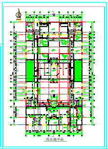 北京某四合院全套建筑设计CAD施工图纸-图二