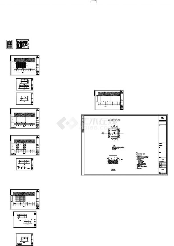 某标准现代岗石有限公司A栋增加附房设计详细施工CAD图纸-图一