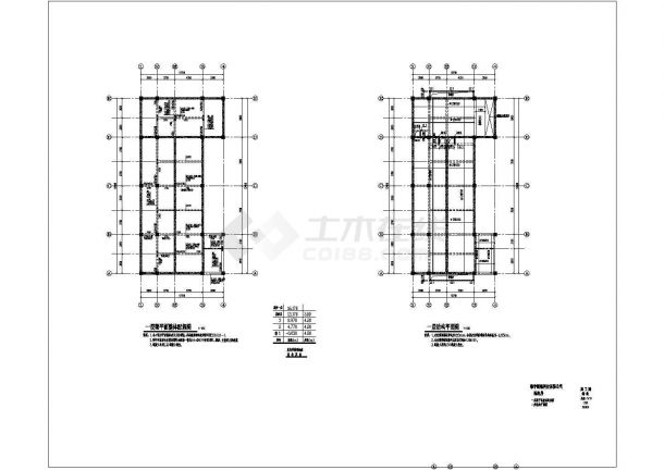 某标准现代配电室结构设计详细施工CAD图纸-图二