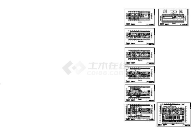 上海某大型知名骨科医院消防系统设计CAD施工图-图二