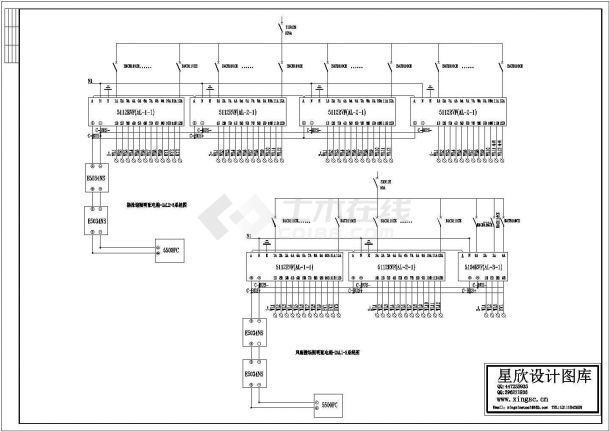 某操场照明配电箱-2AL1-2系统详图-图二