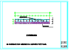 2套汽车坡道钢结构雨棚设计方案（带弯道的+直线坡道）（含设计说明）-图一