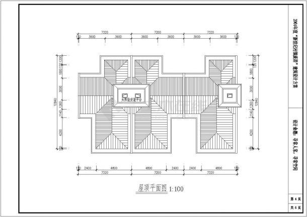 住宅设计_两层新农村小洋房住宅设计CAD图-图二