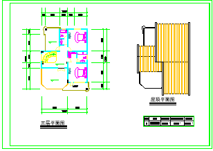 某地区别墅平立剖建筑cad设计施工图_图1