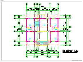 创业农庄L型别墅建筑cad设计图