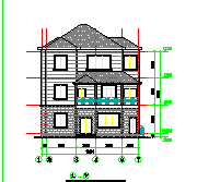 某农村住宅楼方案cad设计图纸