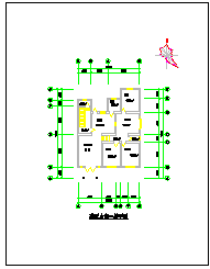 农家小型住宅楼cad设计建筑施工图-图二