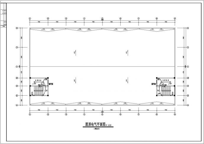 某服装辅料车间电气CAD详细完整设计_图1
