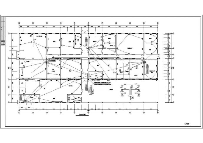 某钢铁制造厂房电气CAD详细施工图纸_图1