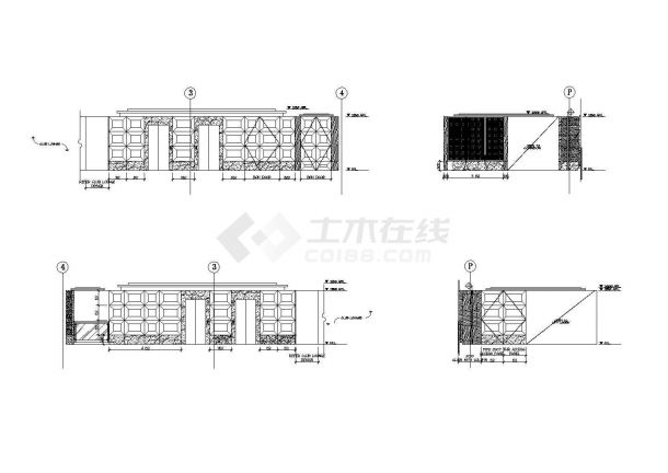 北京高档品牌酒店非标客房施工图，27F.dwg-图一