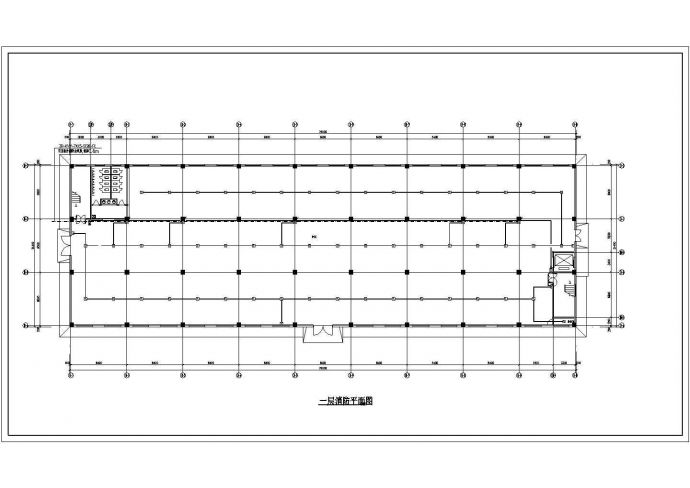 上海某厂房全套CAD完整设计图纸_图1