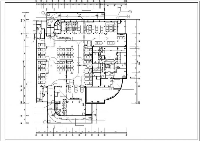 某大学高层教学综合楼建筑施工CAD图_图1