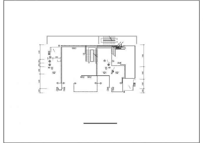 5层私人住宅电气CAD布置图_图1