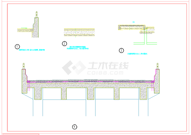 农产品展示交易中心配套工程（外接高架桥部分）结构-图二