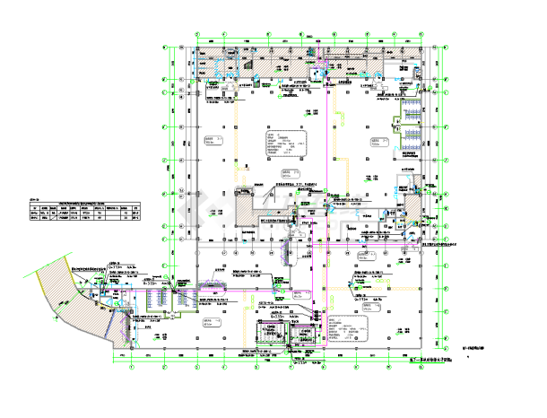 某市初级中学扩建工程--水施1-图一