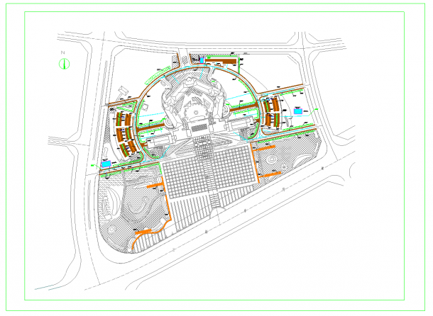[四川]商务中心办公区域海绵城市建设工程图纸-图二