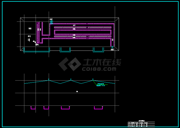河北省某单层高压配电室设计CAD图纸-图二