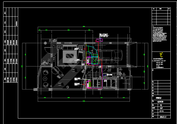五层排屋全套系统方案CAD设计图-图一