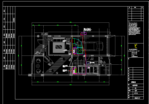 五层排屋全套系统方案CAD设计图_图1
