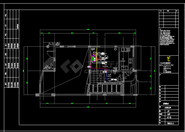 五层排屋全套系统方案CAD设计图-图二