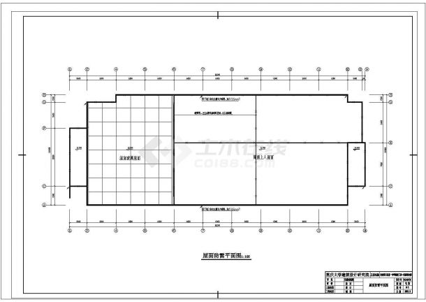 某县第一中学新建工程实验综合楼电气设计CAD方案-图一