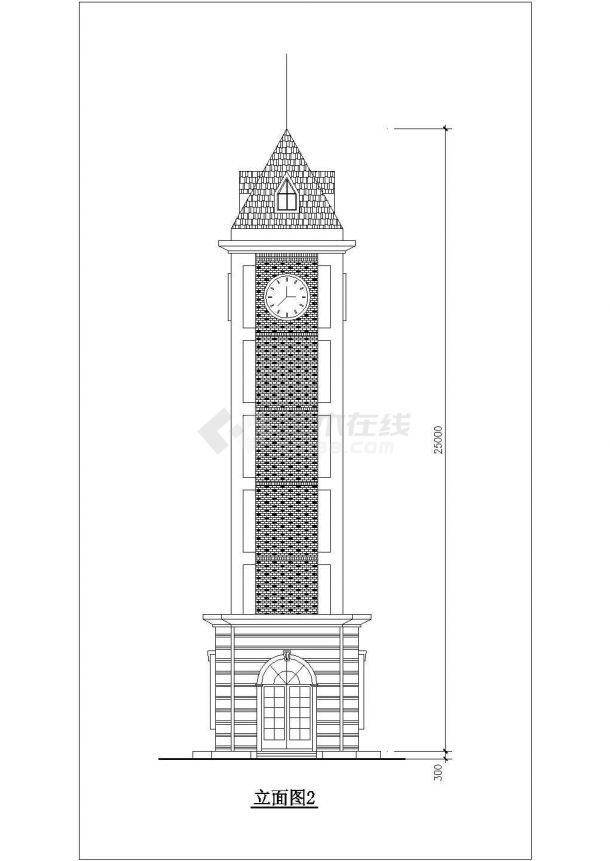 西安钟楼尺寸图纸图片