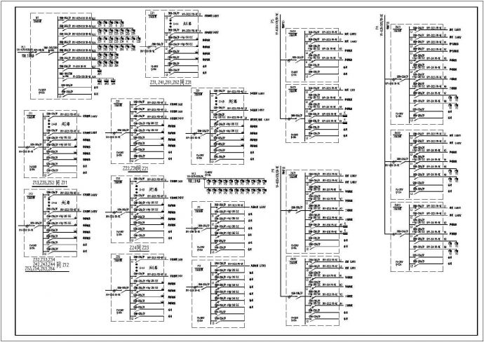 某氧化车间电气CAD设计施工详细图_图1
