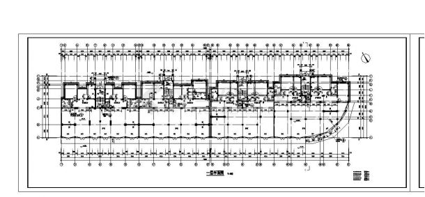 某市区建筑工程布置CAD规划详图-图一