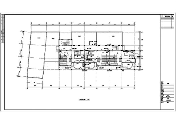 某私人幼儿园电气设计CAD大样完整方案-图一