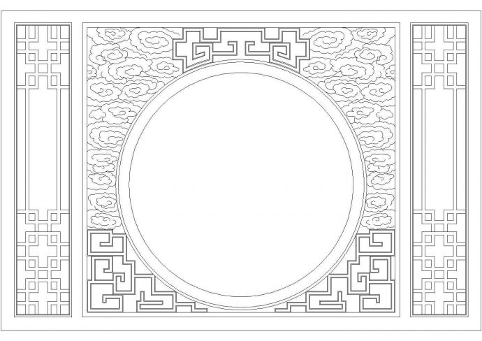 建筑装修常用装饰门设计cad图例素材图库（标注详细，种类齐全）_图1
