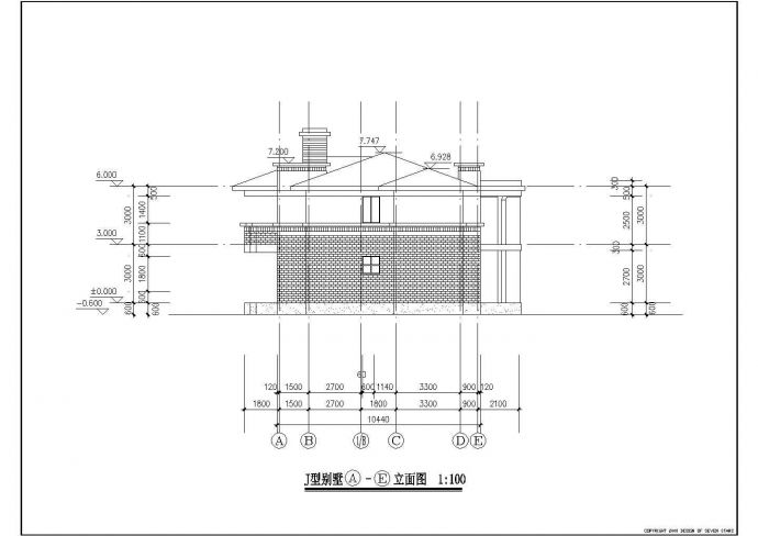 360平米2层高档别墅电气设计CAD施工图_图1