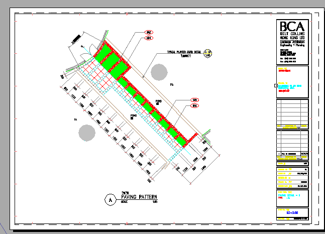 某一线城市高档住宅区景观规划设计cad全套施工图（中英文标注）_图1