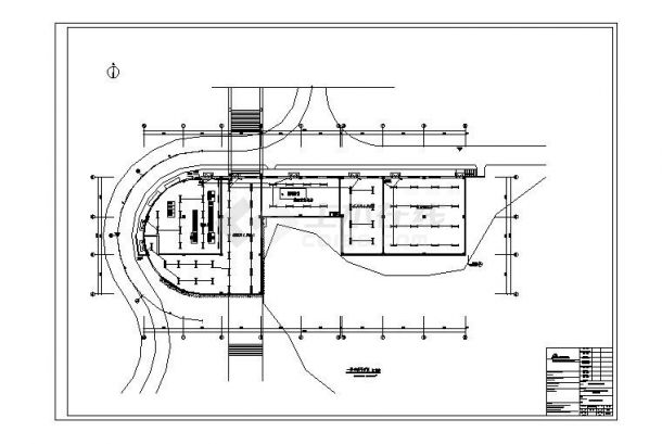 贵州学校设备用房电气结构布置施工图CAD规划详图-图二