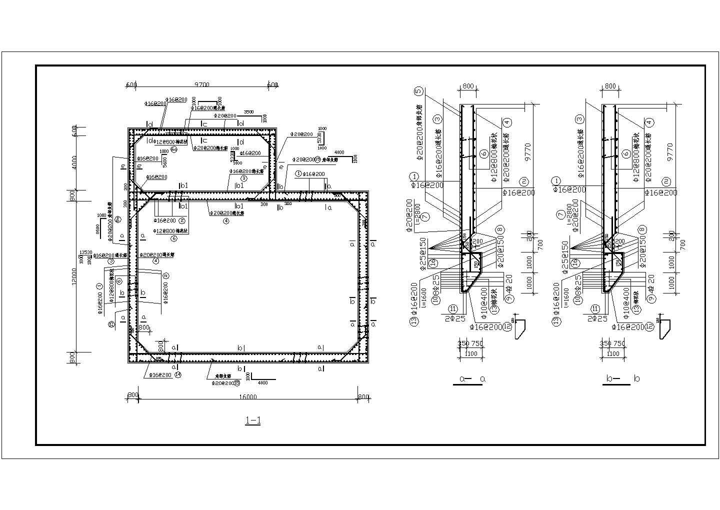 某污水泵站设计CAD节点详细完整构造图