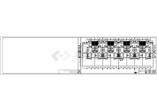 某三层带地下室框架结构中式高档仿古别墅设计cad全套建筑施工图（标注详细）-图一